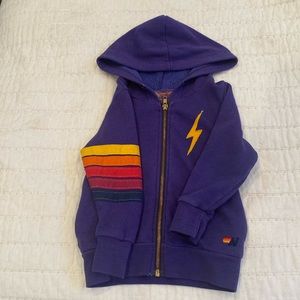 Aviator Nation sz 2 zip up hoodie